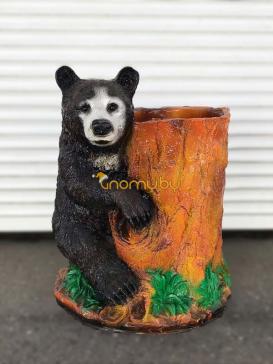 Мишка с кадкой