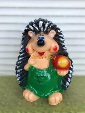 Ёж с яблоком